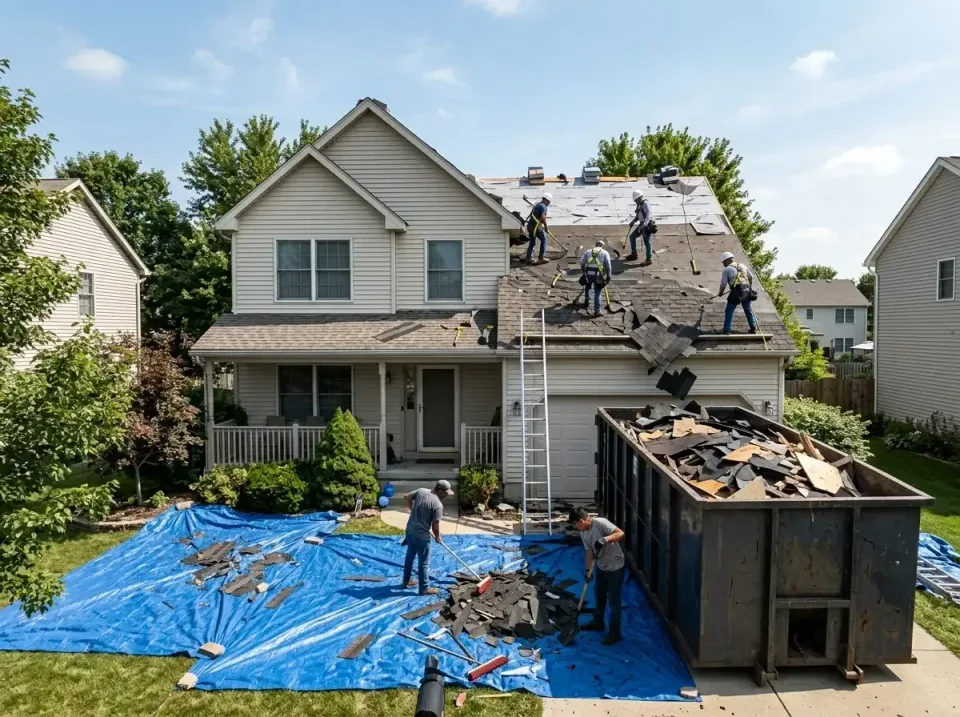 roof-replacement-debris-remova-004 — frequently asked questions, Cheapest Dumpster Rentals in Asbury, IA